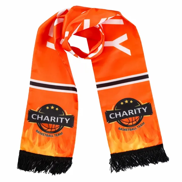 Soccer Fan Scarf - Custom Patch Factory