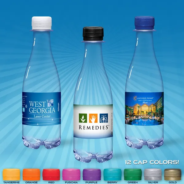 12oz Glass Water Bottle - Custom Patch Factory