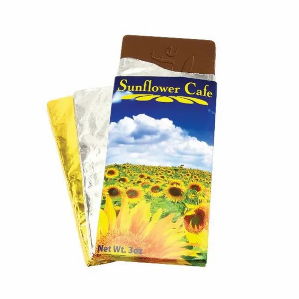 Three Ounce Wrapper Bar - Custom Patch Factory