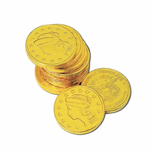 Liberty/Blank Chocolate Coin - Custom Patch Factory
