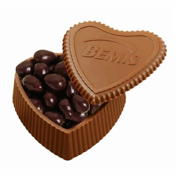 Heart Box with Premium Confection - Custom Patch Factory