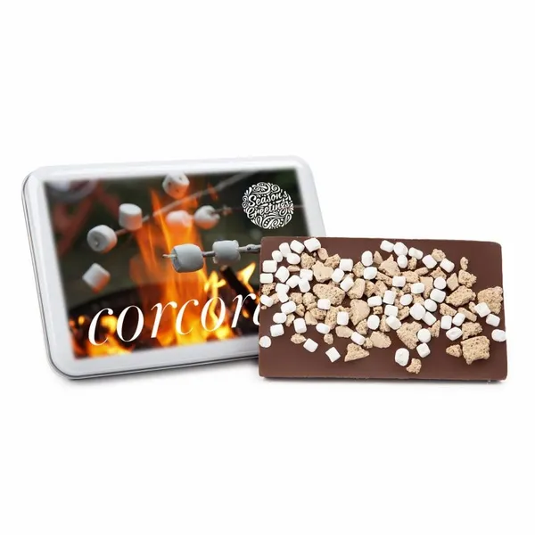 One of a Kind Tin with S'mores Bark - Custom Patch Factory