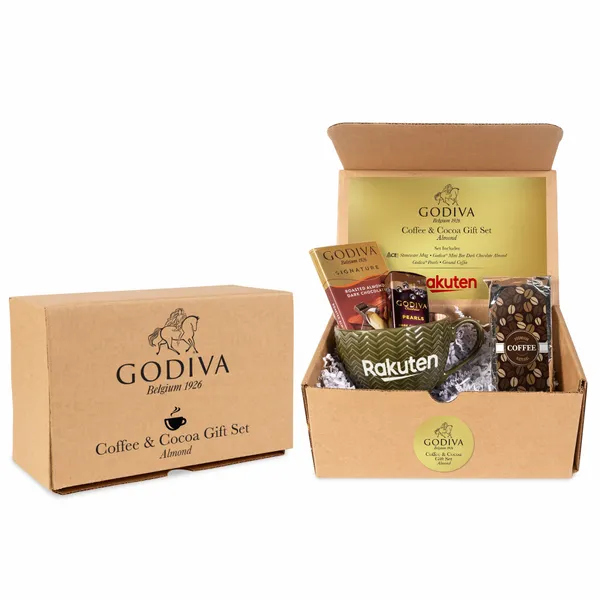 Godiva Coffee and Cocoa Gift Set - Almond - Custom Patch Factory