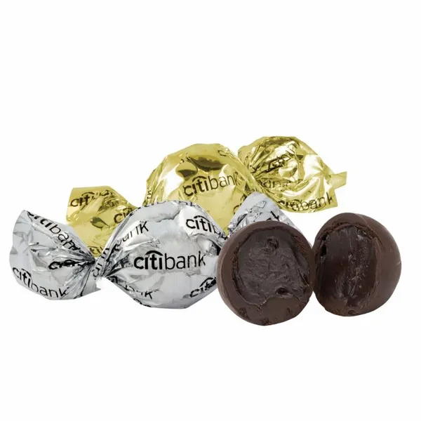 Wrapped Chocolates Twist Wrapped Truffles - Custom Patch Factory