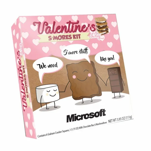 Valentines Day Smores Kit - Custom Patch Factory