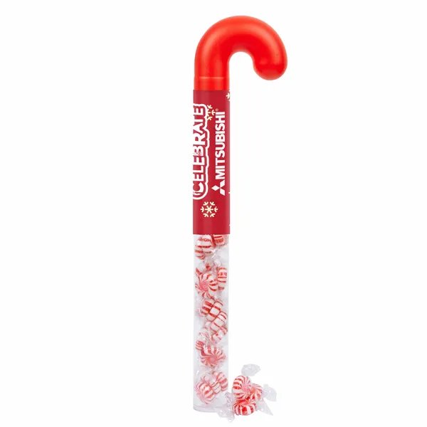 Holiday Candy Cane Tube - Starlight Peppermints - Custom Patch Factory