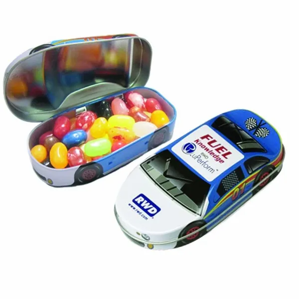Race Car Tin-Jelly Belly® - Custom Patch Factory