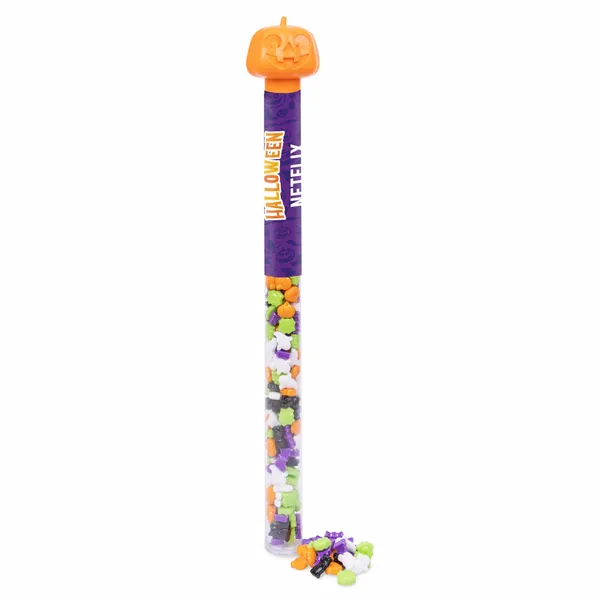 Happy Halloween Candy Tube - Halloween Mix - Custom Patch Factory
