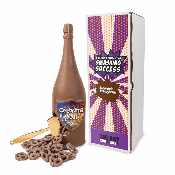 Mega Smash Chocolate with Mini Milk Pretzels - Custom Patch Factory
