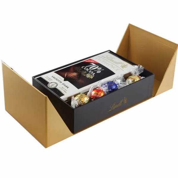 Golden Box of Lindt Sweets - Custom Patch Factory