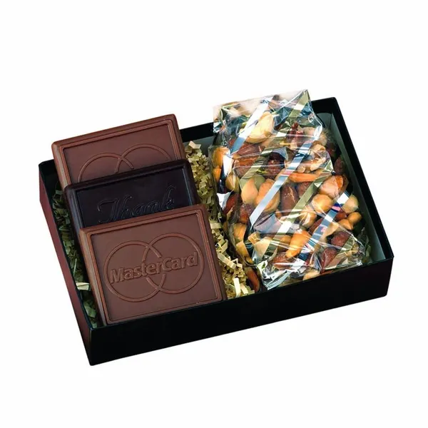 Cookie Gift Box with 3 Cookies and 1 Confection - Custom Patch Factory