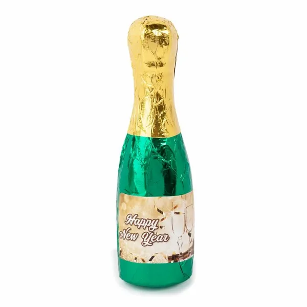 1oz. Champagne Bottle - Custom Patch Factory