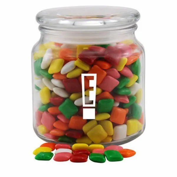 Jar with Mini Chicklets Gum - SG400 - Custom Patch Factory