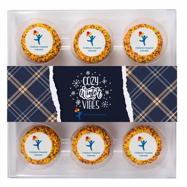 Custom Dipped Sandwich Cookies - 9pc - Custom Patch Factory
