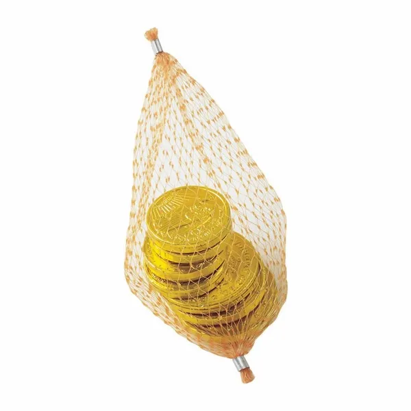 Stock Chocolate Coins (Per Mesh Net) - Custom Patch Factory
