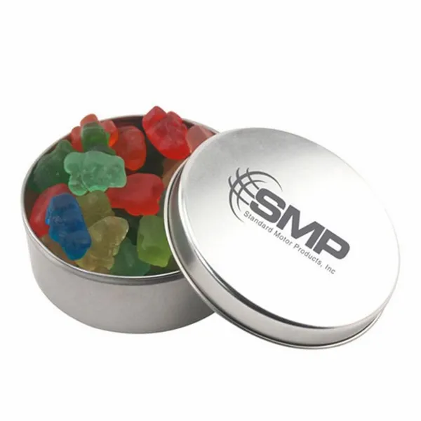 Round Tin with Gummy Bears - SBF3000 - Custom Patch Factory