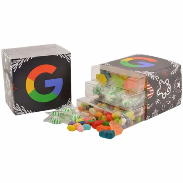 3 Way Candy Stack Acetate Tower - TRB827 - Custom Patch Factory
