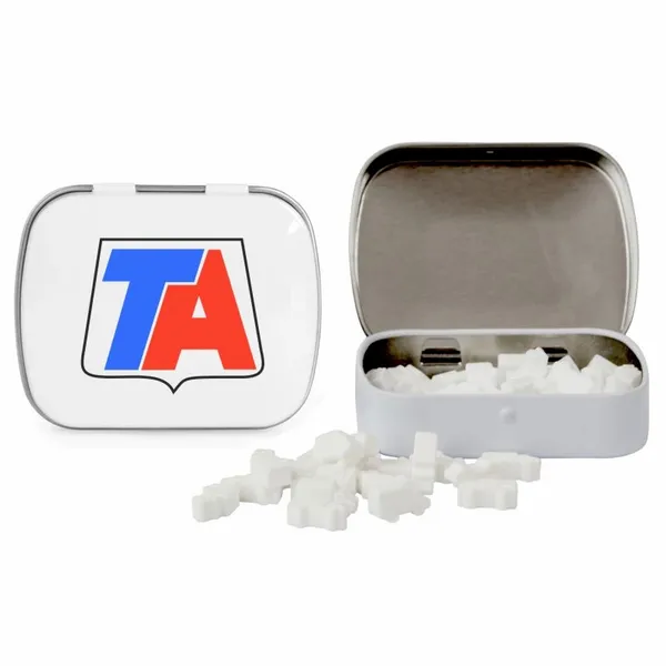 Domed Tin with Truck Shaped Mints - Custom Patch Factory
