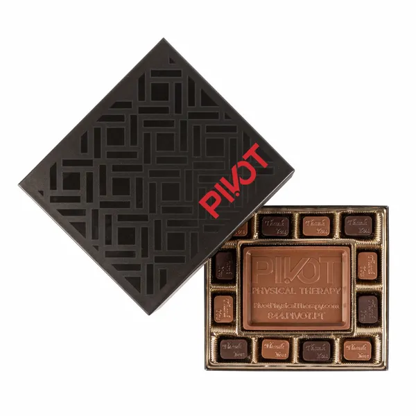 Small Custom Chocolate Delight Gift Box 8" - Custom Patch Factory