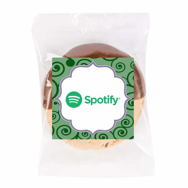 Fresh Beginnings Individually Wrapped Dipped Chocolate Chip Cookie - Custom Patch Factory