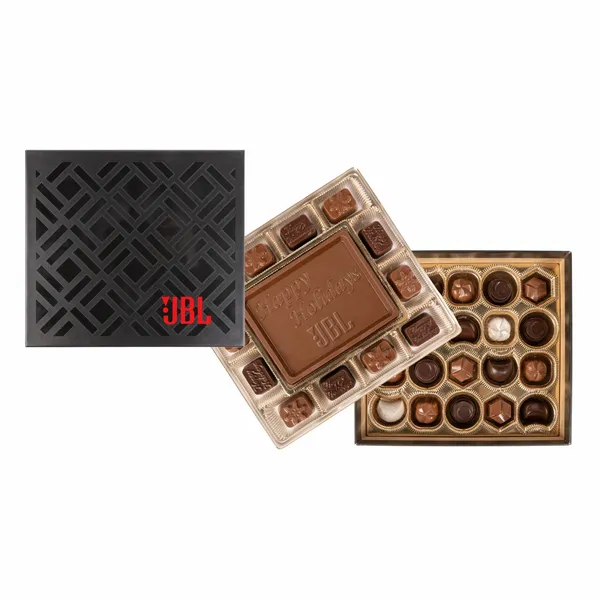 Custom Chocolate Delight Gift Box With Gourmet Truffles - Custom Patch Factory