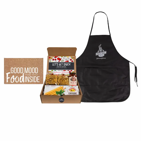 Lets Get Saucy- Italian Gourmet Kit with Apron - Custom Patch Factory