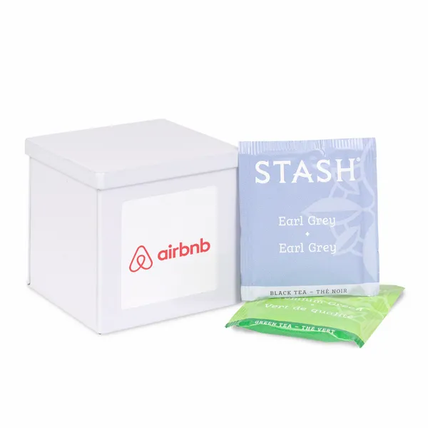Canister Tin - Stash Tea Assortment - Custom Patch Factory