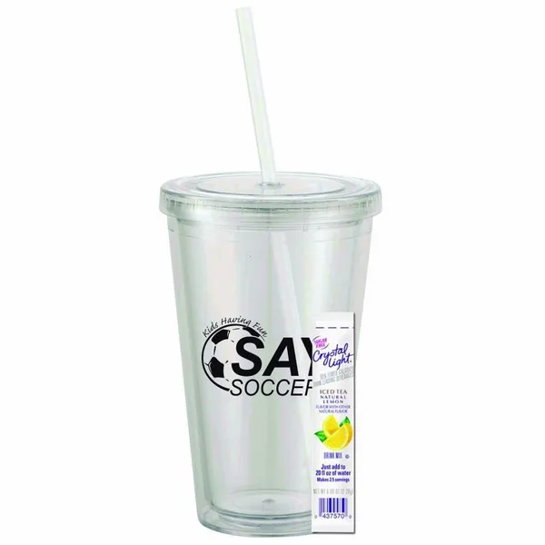 Iced Tea Tumbler - Custom Patch Factory
