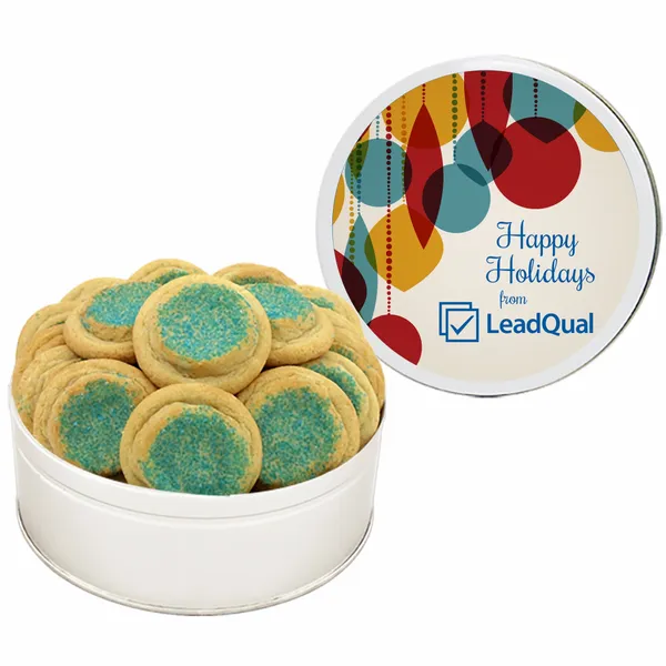 Fresh Beginnings Gourmet Sugar Cookie Tin - Custom Patch Factory