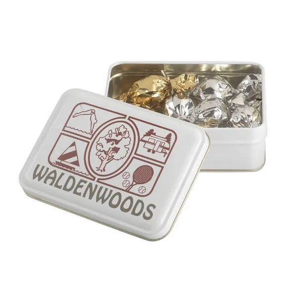 Keepsake Gift Tin - Twist Wrapped Truffles - Custom Patch Factory