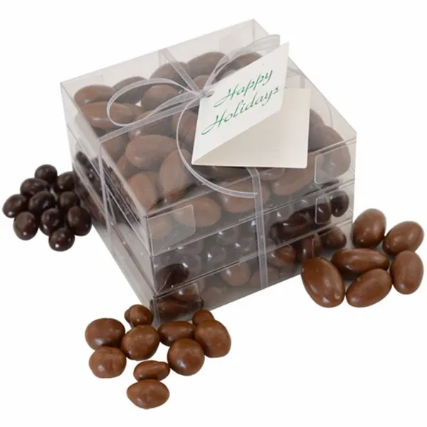 3 Way Chocolate Covered Stack Acetate Tower - Custom Patch Factory