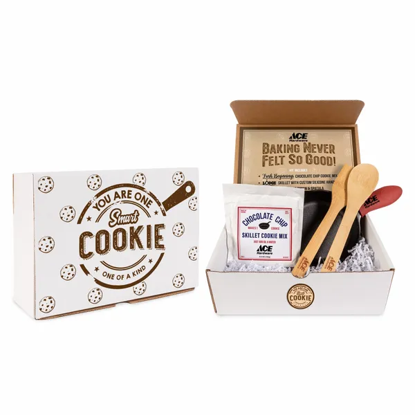 Fresh Beginnings Skillet Cookie Kit with Bamboo Cooking Utensils - Custom Patch Factory