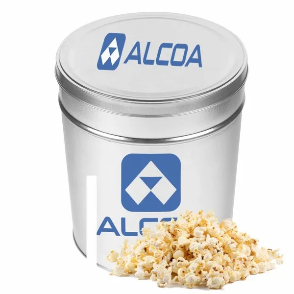 Three and a Half Gallon Popcorn Tin - Butter Popcorn - Custom Patch Factory