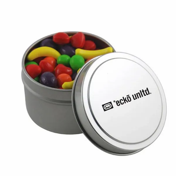 Round Tin with Runts 1" - Custom Patch Factory