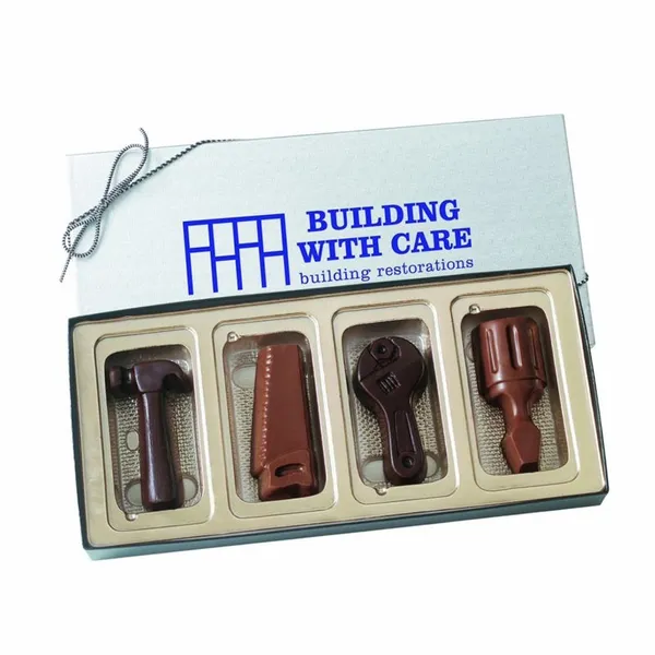 4 Chocolate Tools in a Gift Box - Custom Patch Factory