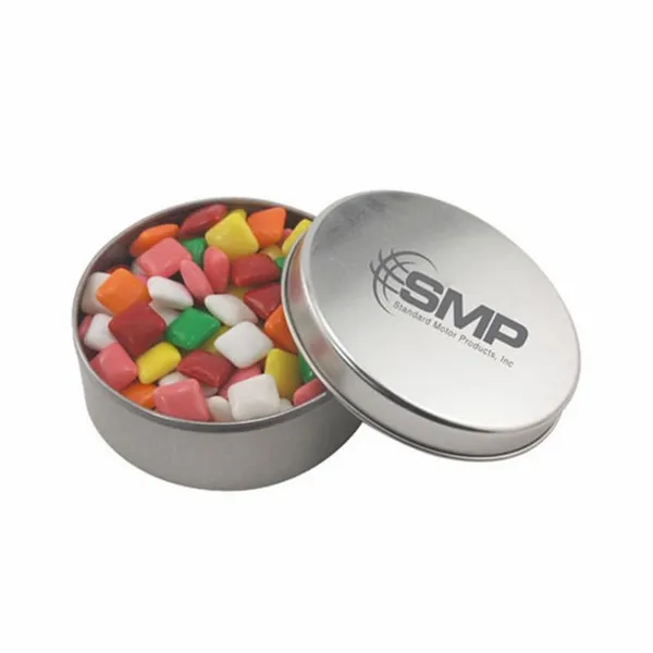 Round Tin with Mini Chicklets - SBF3000 - Custom Patch Factory