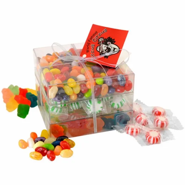 3 Way Candy Stack Acetate Tower - TRB802 - Custom Patch Factory