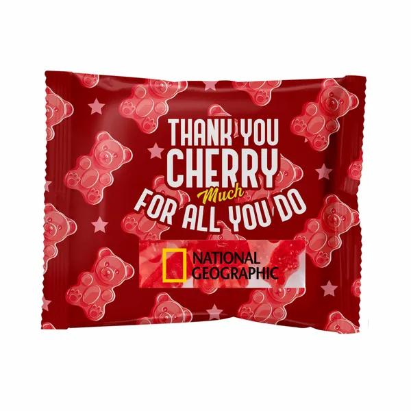 Candy By Color 2 oz. Full Color Digibag with Gummy Bears - Custom Patch Factory