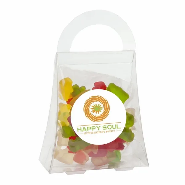Clever Candy Purse Acetate Box with Gummy Bears - Custom Patch Factory
