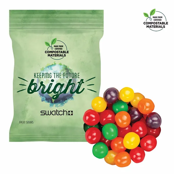 2oz ECO-Digibag, Compostable & Full Color, Fruit Sours - Custom Patch Factory
