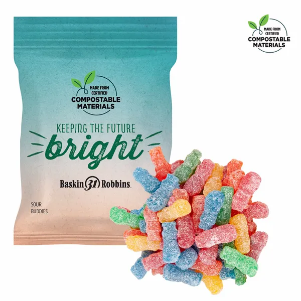 2oz ECO-Digibag, Compostable & Full Color, Sour Kids - Custom Patch Factory