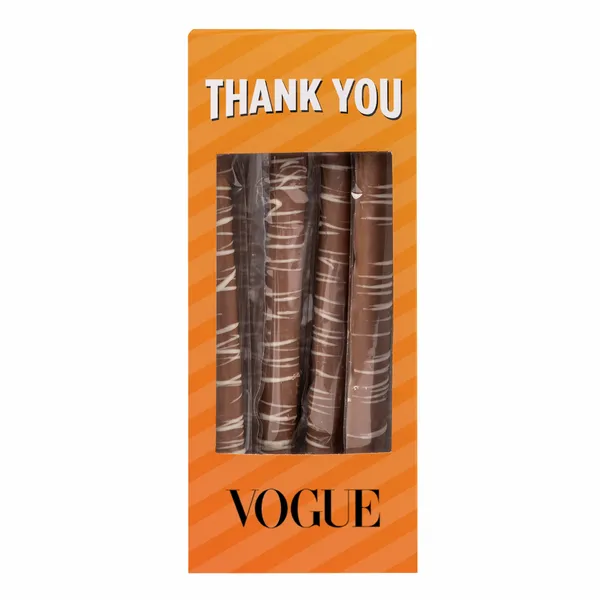 Pretzel Rods - Milk Chocolate - Custom Patch Factory