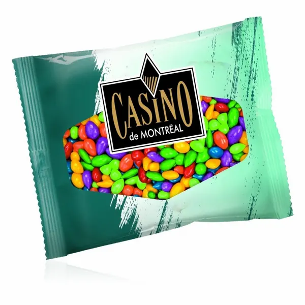 2oz. Full Color DigiBag™ with Chocolate Sunflower Seeds - Custom Patch Factory