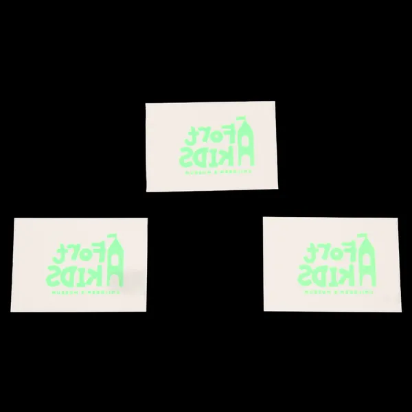 Custom Glow Green Tattoos - Custom Patch Factory