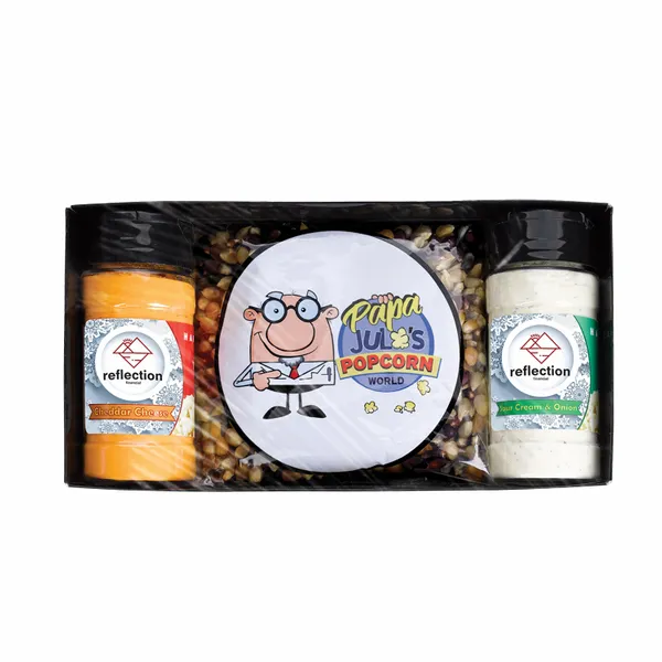 Popcorn Kernel Set With Seasonings - Custom Patch Factory