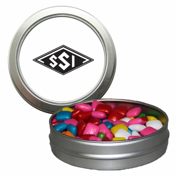 Candy Window Tin Short Round - Custom Patch Factory