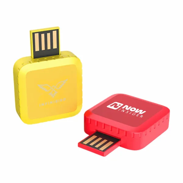 Square 360 Rotating USB - Custom Patch Factory