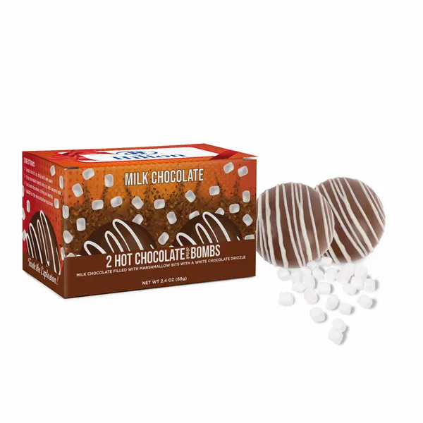 Set of Hot Chocolate Bombs in Full Color Gift Box - Custom Patch Factory