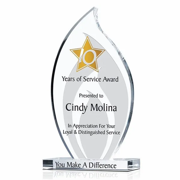 Flame Crystal Trophy