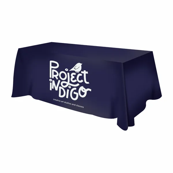 24 Hour Rush Rectangle Table Covers - Custom Patch Factory